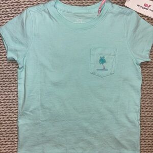 NWT Vineyard Vines Kids Aqua Pocket Tee 3T